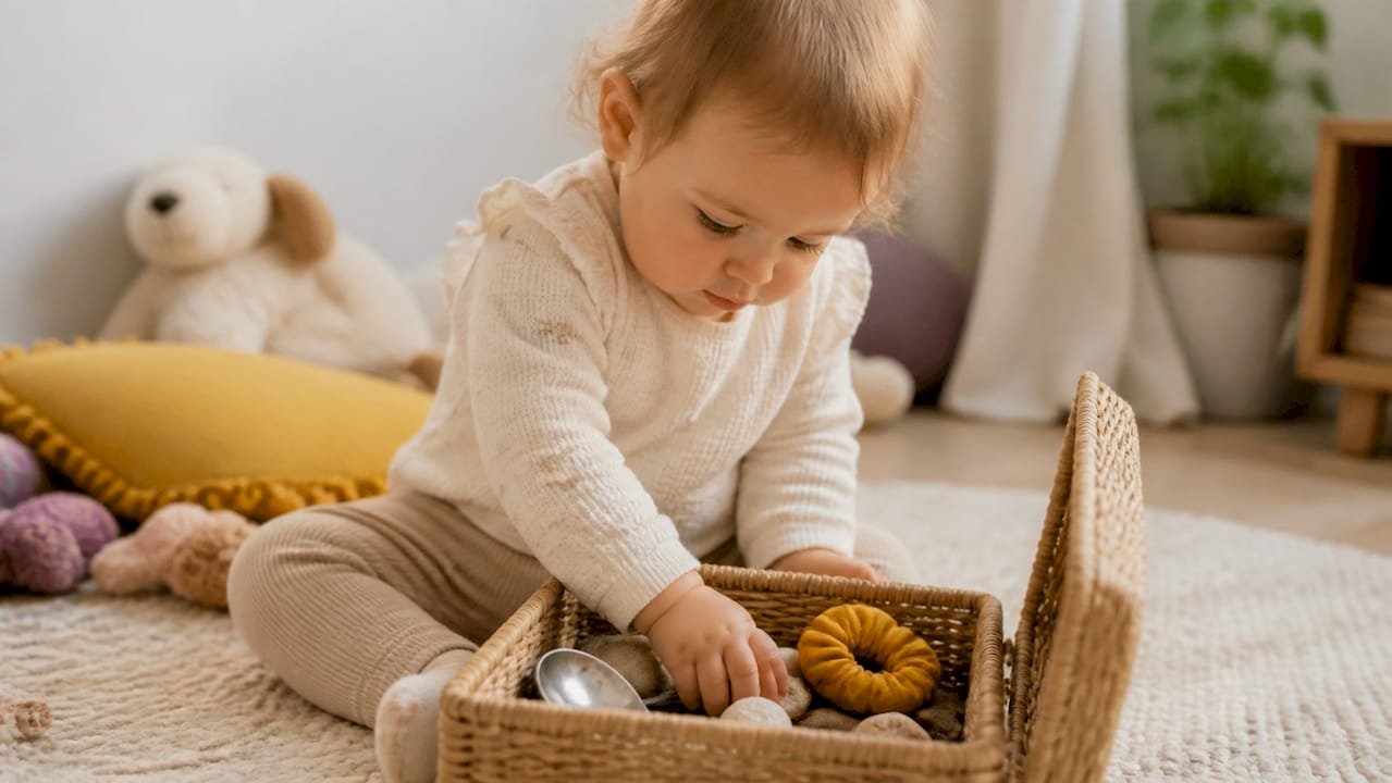 The Best Treasure Basket Ideas for Babies and Toddlers