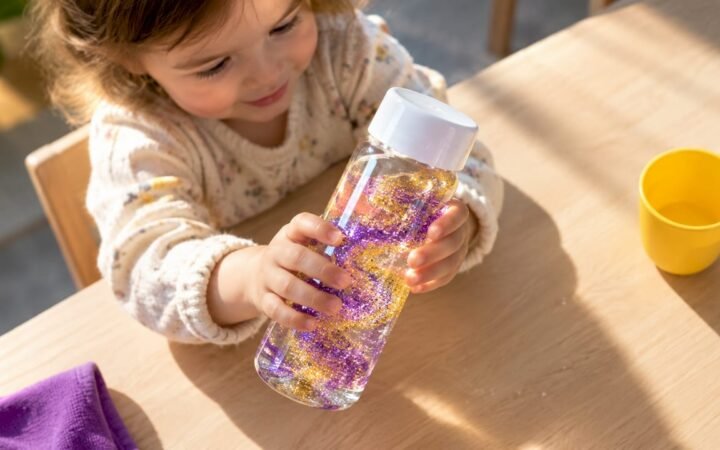 Three Minute Mess Free Sensory Play For UK Parents