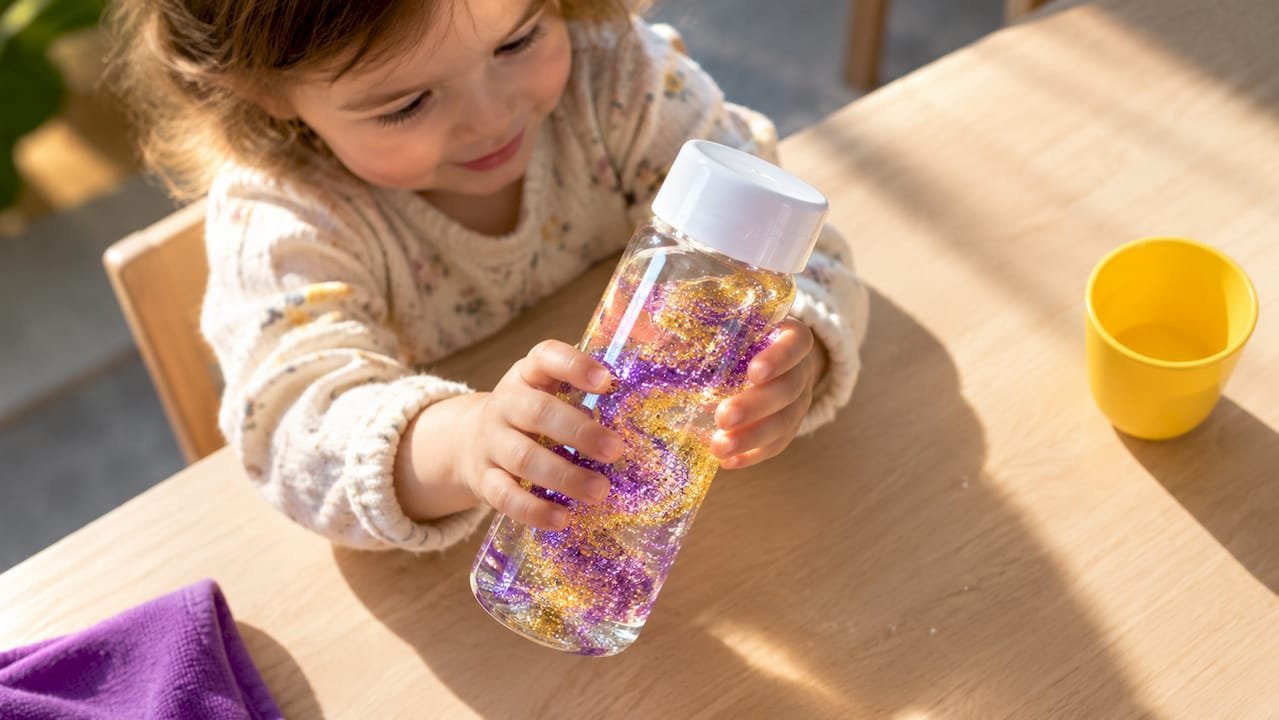Three Minute Mess Free Sensory Play For UK Parents
