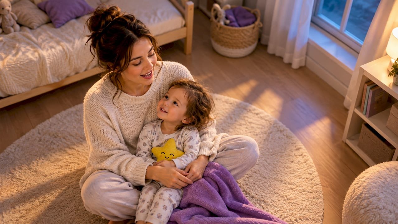 15–30 Minute Connection First Bedtime Routine for Toddlers