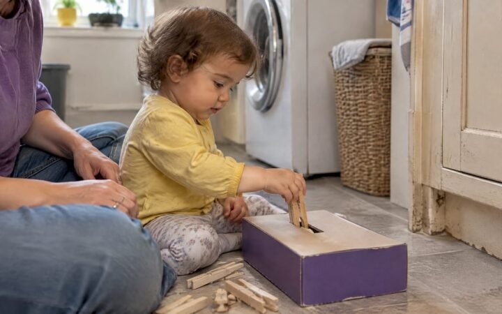 5 Minute Daily Slot Builds Toddlers’ Hand Eye Coordination, EYFS