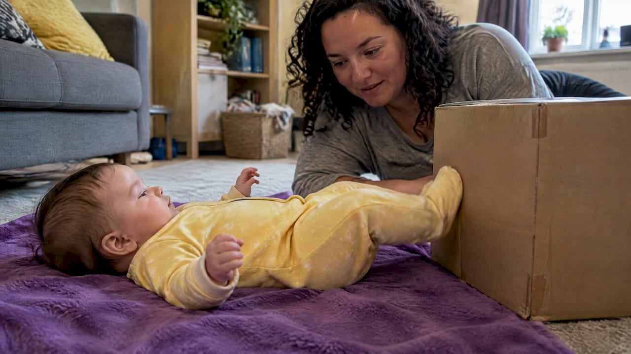 Cardboard Box Toddler Activities: 12 Ideas by Age
